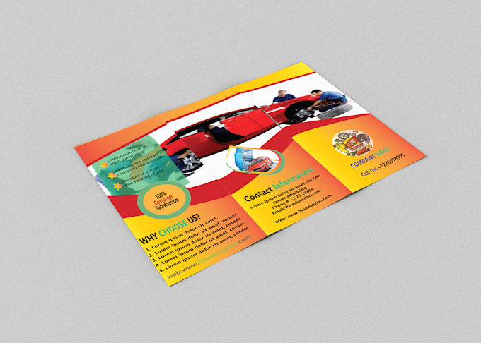 design an innovative professional brochure