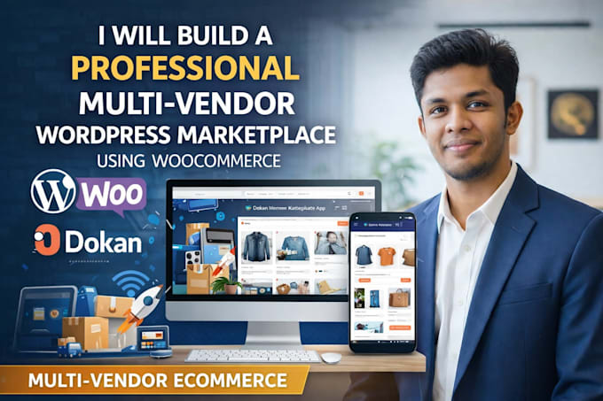 build a professional multi vendor wordpress marketplace using woocommerce