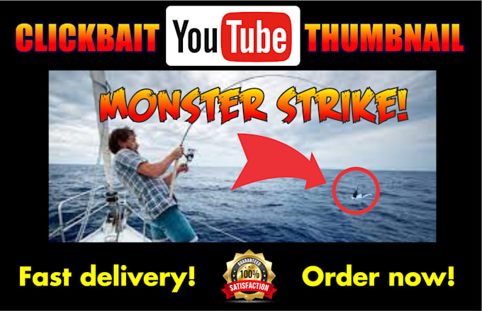 create a clickbait youtube thumbnail and cover art