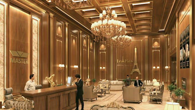 do 3d elevation exterior or interior design and rendering