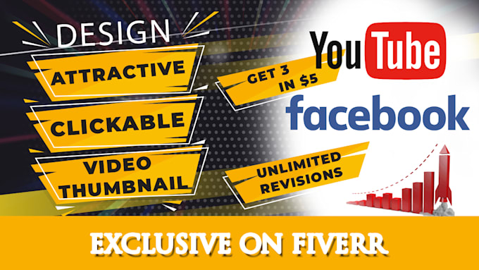 Design attractive clickable youtube thumbnail in 6 hours by Shaim ...