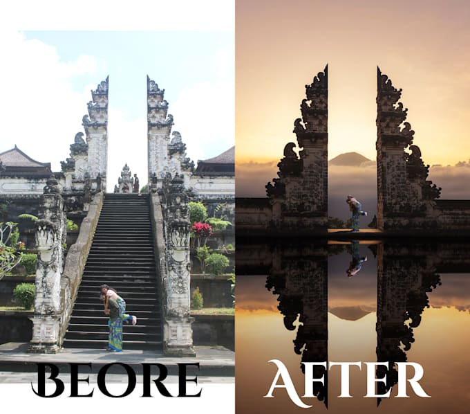 create collage, photo manipulation and other photoshop work