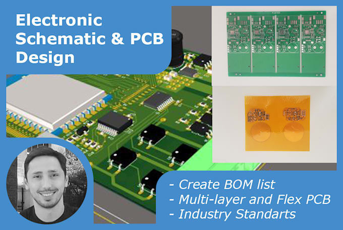 create schematic and pcb design for electronic product