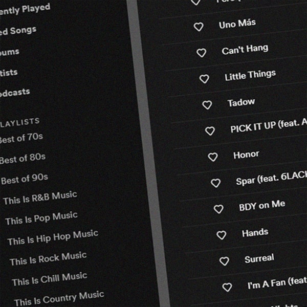 create a personalized spotify playlist based on your needs