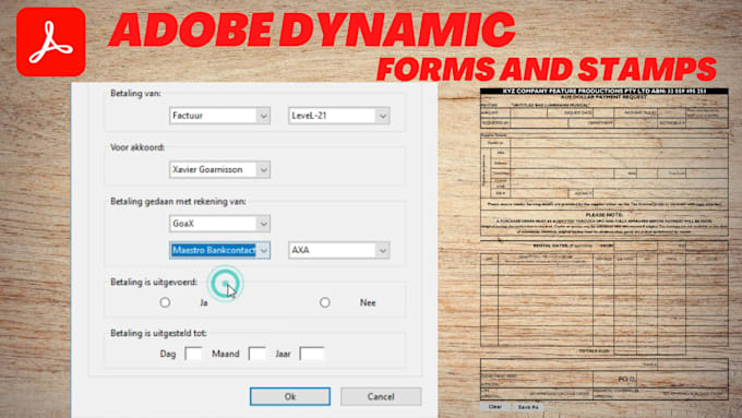 Design interactive pdf forms and customized dynamic stamps by ...