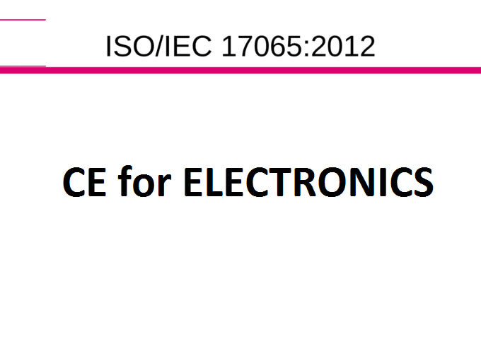 do ce for electronic devices
