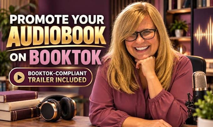 promote your audiobook on tiktok booktok to boost sales visibility