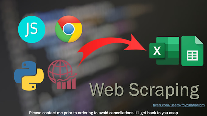 do data scraping or data extraction