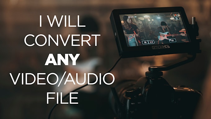 do video, audio and image files conversion to any format