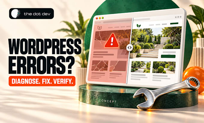 fix wordpress errors bugs and critical issues