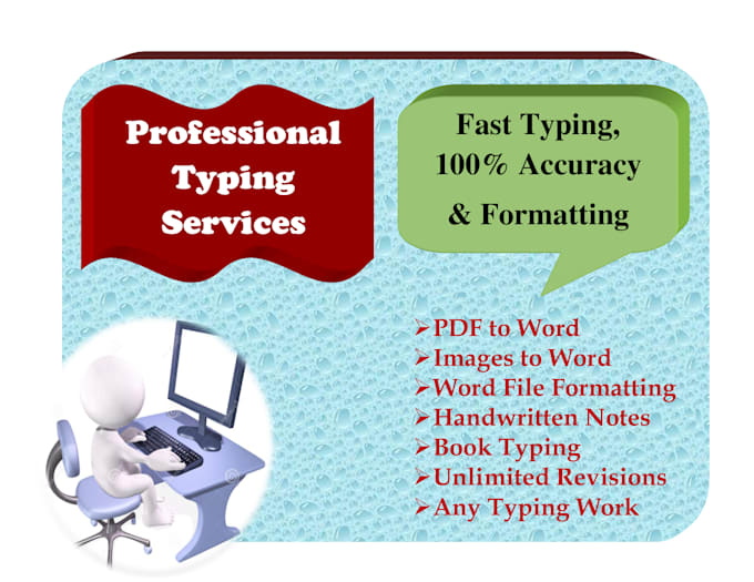 do fast typing work data entry within 24 hours