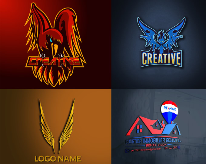 Design professional versatile business and gaming logo by Creativenur ...
