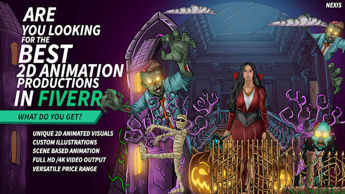 create an animated lyric video or music video