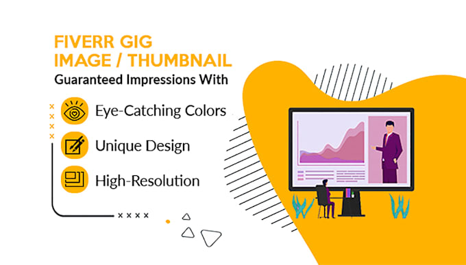 design stunning fiverr gig image, thumbnail, cover photo