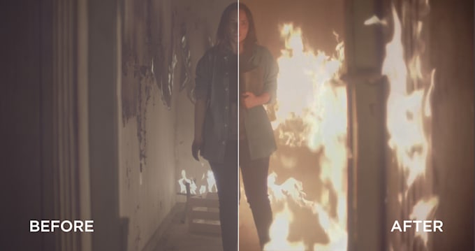 do vfx fire, explosion, spark, particles, smoke, magic, etc