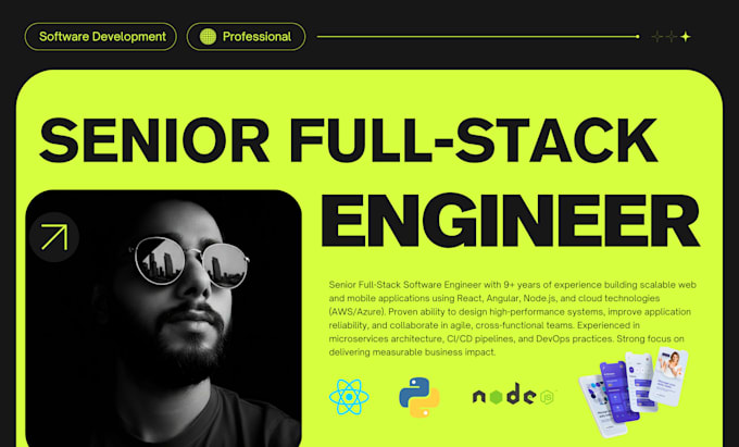 build ai web and mobile applications python, nodejs, reactjs