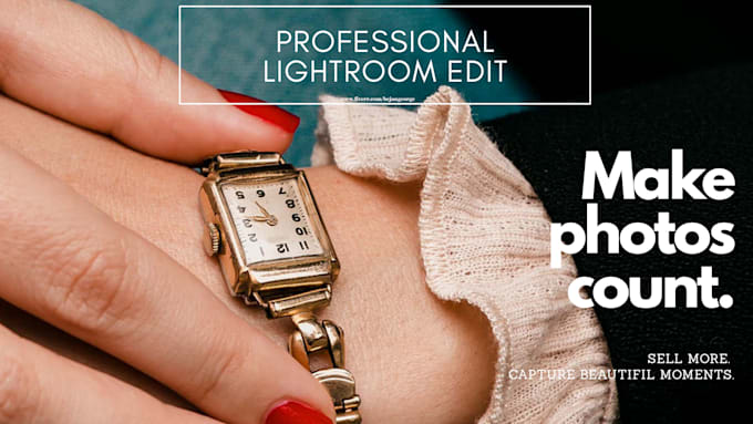 professionally edit your photo in lightroom or photoshop