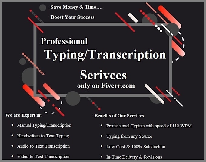 do quick text to text transcription and manual typing jobs