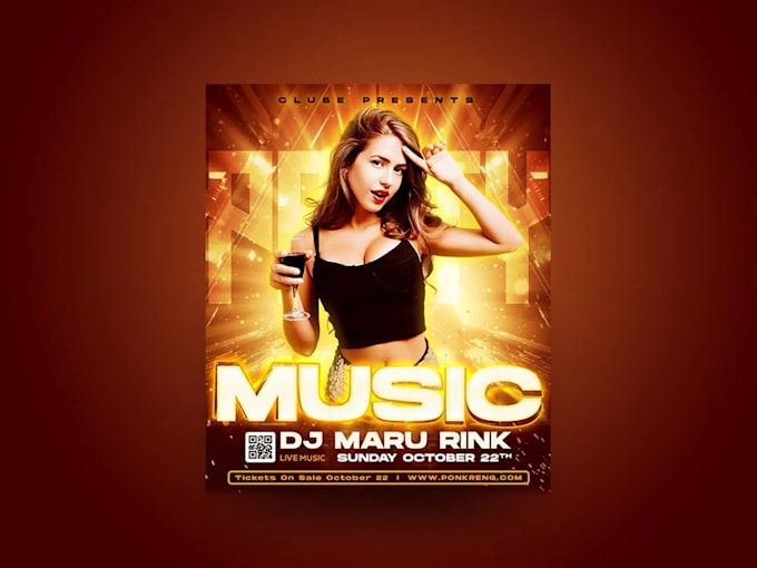 design amazing flyers, leaflets, and attractive poster