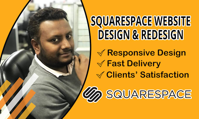 design and redesign squarespace website