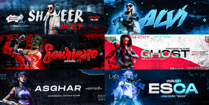 Design a professional fortnite header or banner for you by ... - 680 x 341 jpeg 82kB