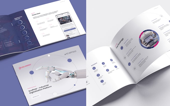 professional brochure, booklet, and corporate profile design