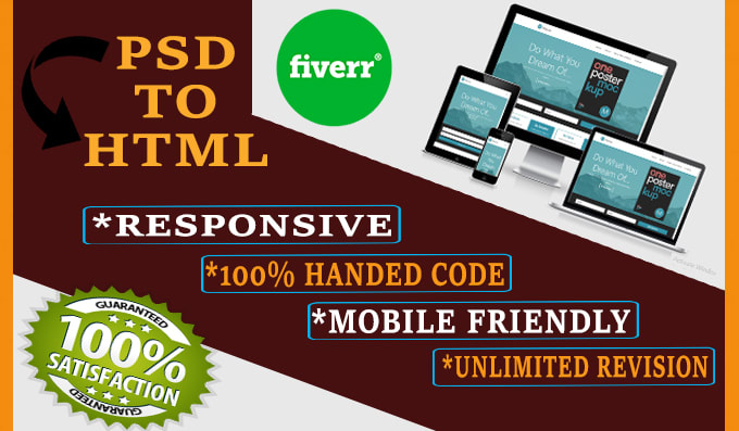convert sketch to html, psd to html responsive bootstrap 4