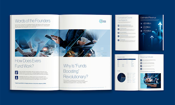 design modern brochure, product catalog