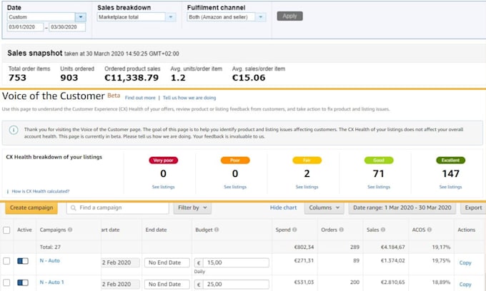 be your amazon account management virtual assistant, VA