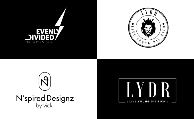 dise o 2 logotipo de marca de ropa minimalista