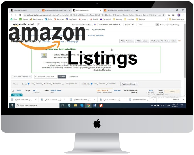 merch by amazon product list