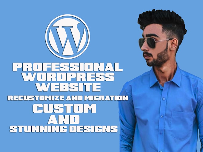 build responsive wordpress website design and blog