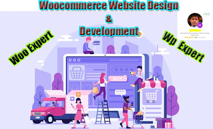 create any ecommerce website on wordpress woocommerce