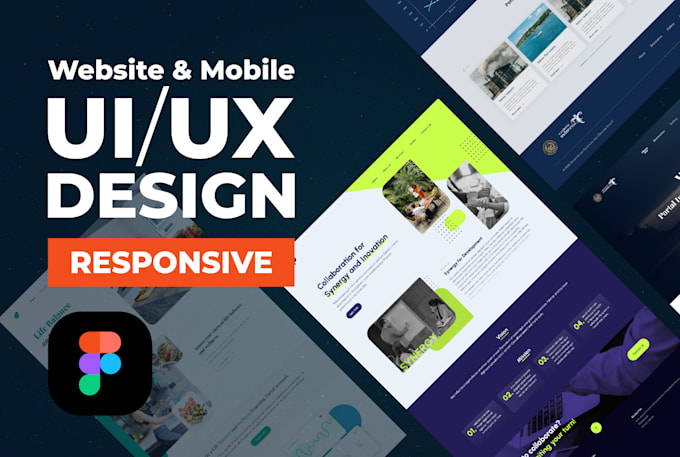 design clean elegant uiux for mobile and website