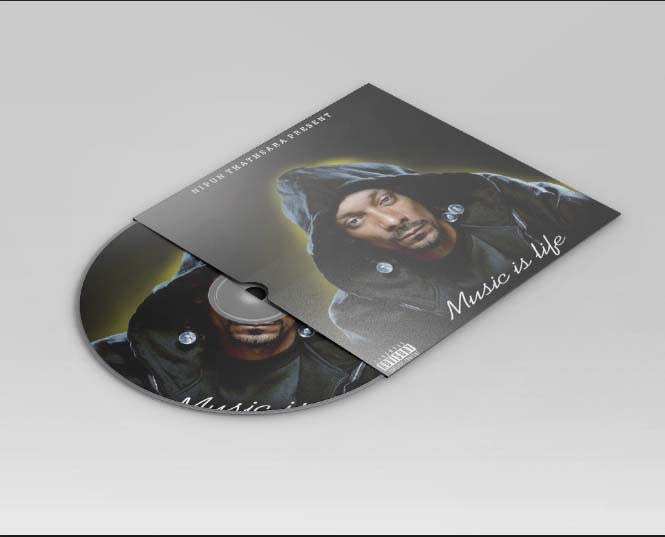 desing creative mixtape cover and album cover