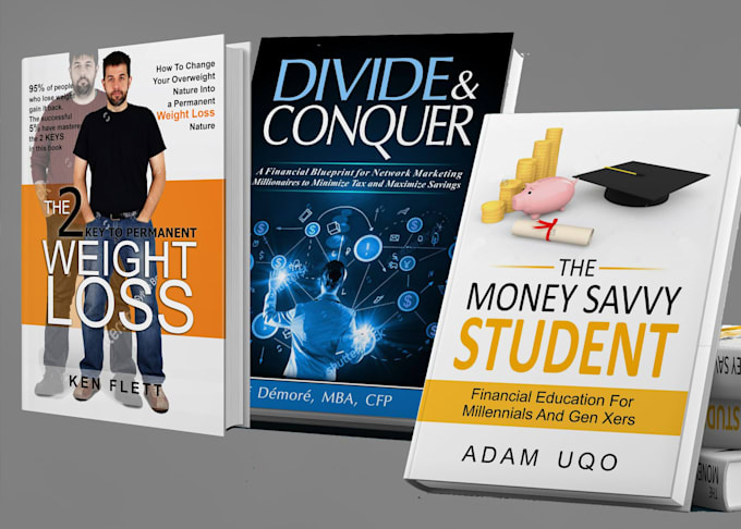design professional non fiction book cover, ebook, paperback