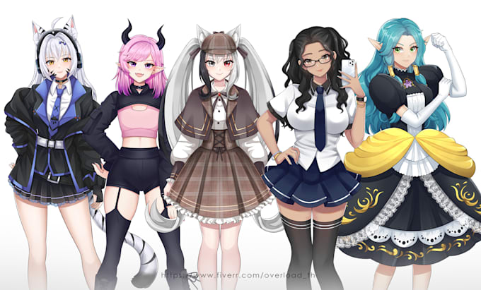 draw beautiful anime art illustration