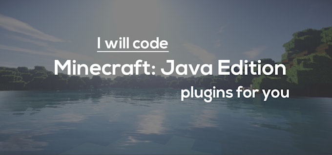 Code minecraft java edition plugins for you by Thekemal | Fiverr
