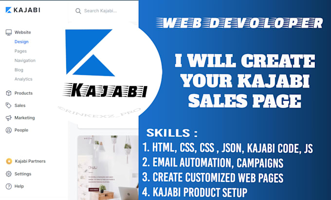 build an amazing kajabi sales page and landing page