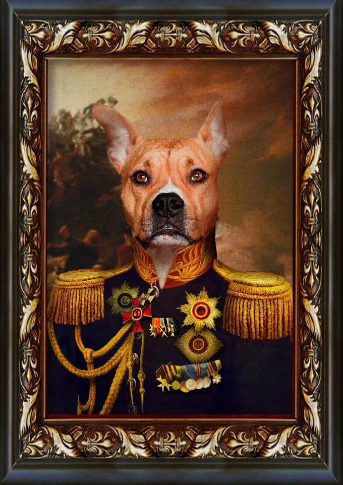 Create A Custom Historical Portrait Painting Of Your Pet By Jorgevdp