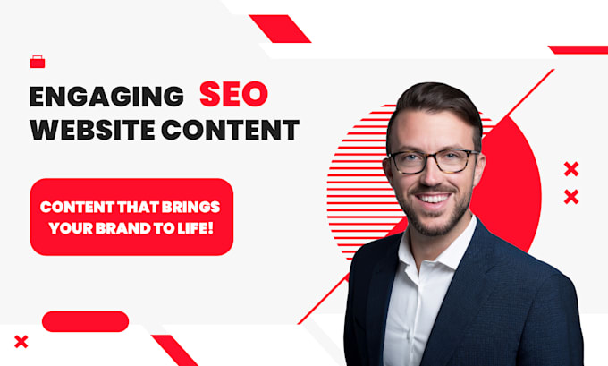 be your engaging SEO website content writer