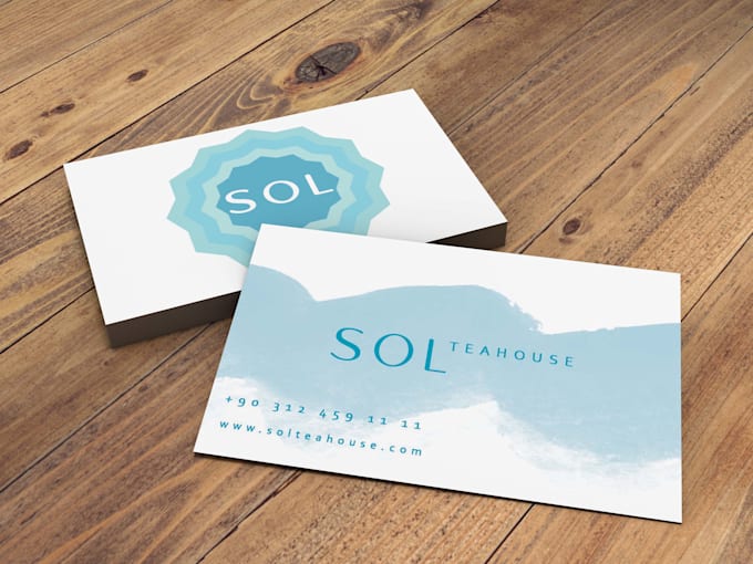 Create cheap fast and clear business card by Mertshn Fiverr