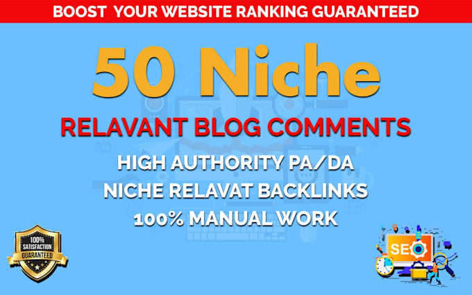 provide your niche relevant blog comment backlinks