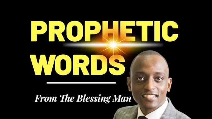 send a prophetic word and spiritual direction within 24 hours
