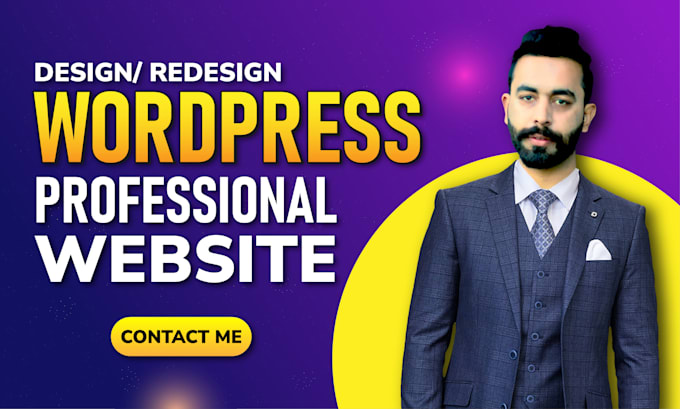 design and develop a responsive business wordpress website