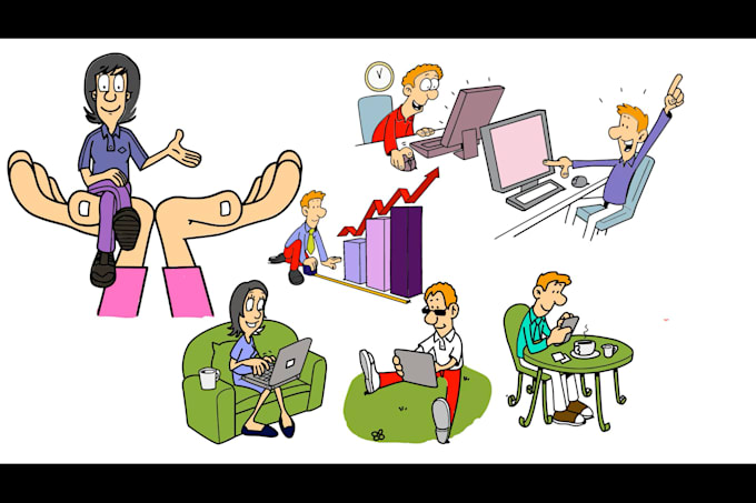 create a whiteboard doodle video animation in 24hours
