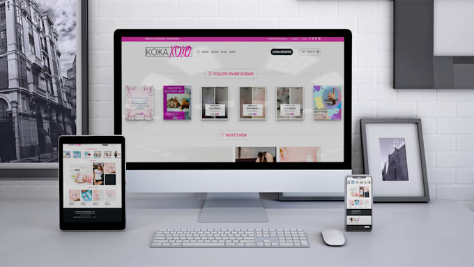 design responsive ecommerce wordpress website