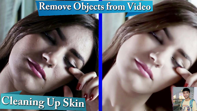 vfx object removal from video, replacement and clean up skin