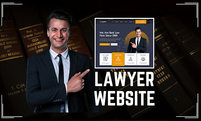 create lawyer, law firm website in wordpress