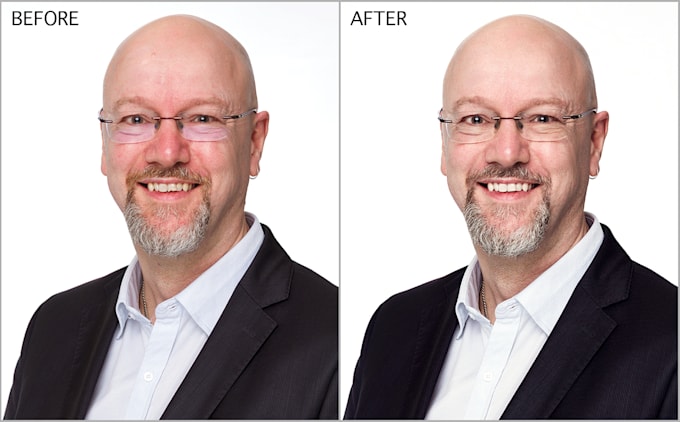 do headshots retouching and corporate portarits